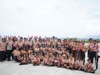 Danlanal Saumlaki Pimpin Upacara Pembukaan Orientasi Saka Bahari